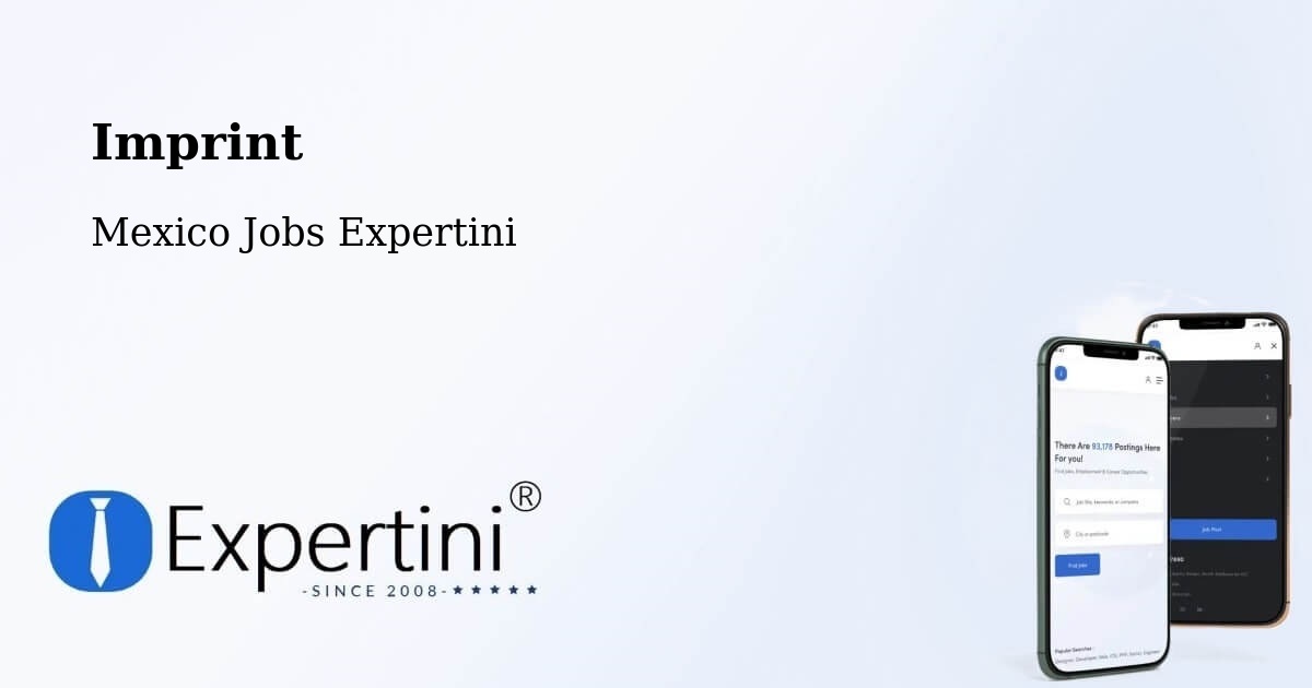 Imprint – Apoderado - Mexico Jobs Expertini